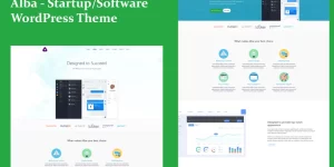 Alba is a lightweight and customizable WordPress Theme ideal for showcasing Software Solutions