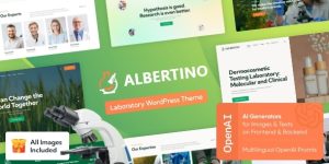 Are you ready to elevate your scientific research or tech projects to the next level? Look no further than the Albertino Science Research  Technology WP Theme. This premium theme