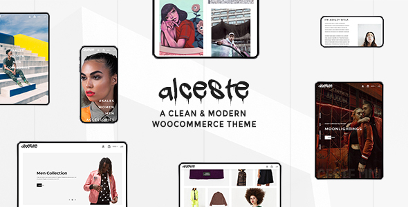 Alceste - A Clean and Modern WooCommerce Theme Alceste - A Clean and Modern WooCommerce Theme Hey WordPress fanatics! Looking for a sleek and versatile theme for your online store? Meet Alceste - A Clean and Modern WooCommerce Theme. Whether you're a seasoned developer or just starting out