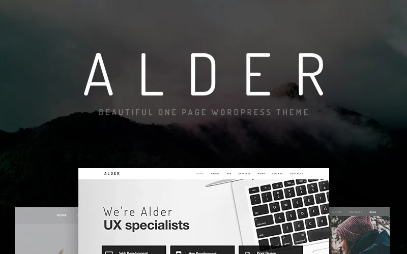 Alder is a minimal