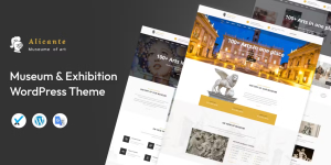 Discover the Alicante – Museum  Exhibition WordPress Theme