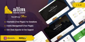 Alim - Islamic Center WordPress Theme: Perfect Choice for Your Community Needs Looking to create an engaging and serene online presence for your mosque