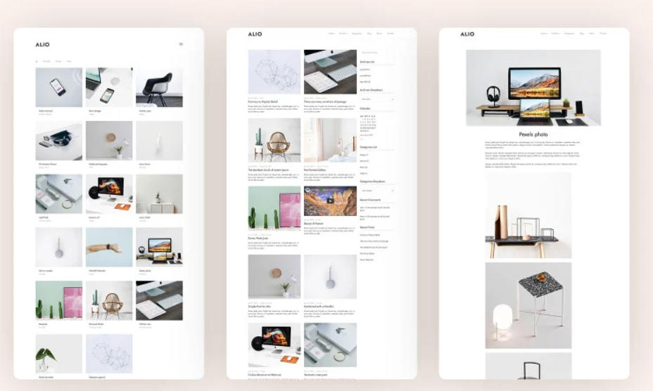 Discover Alio – Minimal Portfolio WordPress Theme