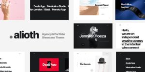 Alioth - Agency  Portfolio Showcase Theme: Elevate Your Creative Presence Online If you're looking to create a stunning online presence that showcases your creativity and professionalism