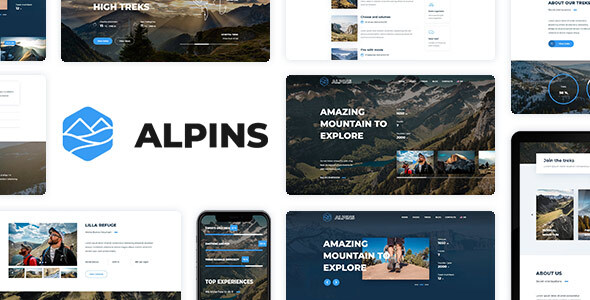 Discover the Alpins Mountain and Hiking Theme The Alpins Mountain and Hiking Theme is the ideal WordPress theme for adventure enthusiasts and outdoor activity lovers. This theme is meticulously designed to cater to the needs of mountain guides