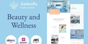 If you are looking for a simple way to tell customers about all your services and privileges this wellness website template is for you. It is easy and comfortable