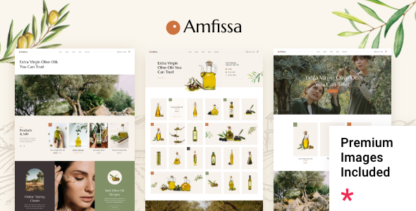 Amfissa - Organic Olive Shop Theme: The Ultimate Solution for Your Organic Store If you're on a quest for the perfect WordPress theme for your organic olive shop