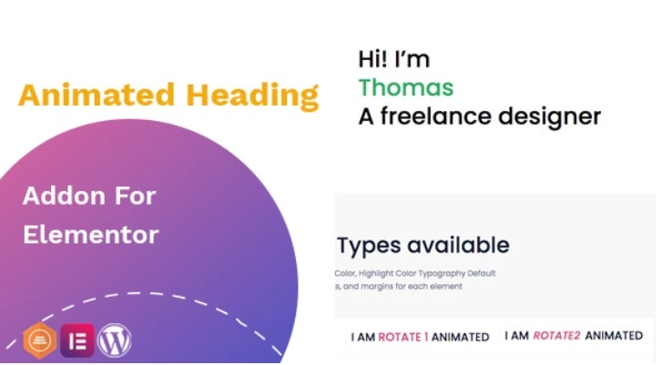 Elevate your website with the Animated Headline Addon for Elementor! Effortlessly add stunning animations to your headings with flexible settings for colors