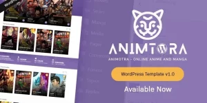 Animtora - Online Anime and Manga WordPress Theme