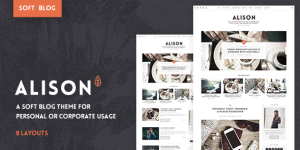 The Anne Alison Soft Personal Blog Theme is a stylish and modern WordPress theme designed for personal bloggers. It features a clean and minimalistic design with a focus on readability and user experience. The theme is fully responsive