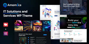 Anomica - IT Solutions and Services WordPress Theme Looking for a stellar WordPress theme that perfectly fits IT solutions and service providers? Look no further