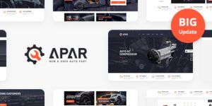 The Apar Auto Parts WordPress Shop Theme is a premium theme designed for online auto parts stores. It offers a modern and sleek design with a focus on user experience and functionality. The theme is fully responsive