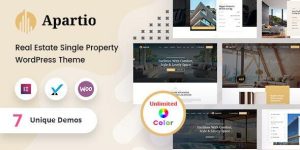 Meet Apartio: Your Ultimate Single Property WordPress Theme Introducing Apartio