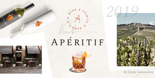 Elevate your wine shop or liquor store's online presence with the Aperitif WordPress theme. Stylish