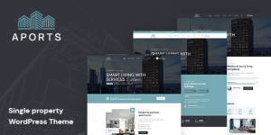 Elevate your real estate listings with APorts WordPress Theme. Stunning design