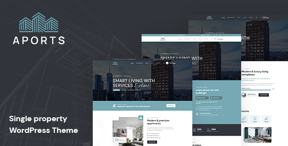 Elevate your real estate listings with APorts WordPress Theme. Stunning design