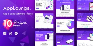 Elevate your SAAS business with AppLounge WordPress theme. Highly customizable