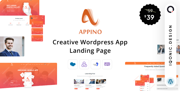 Looking to create a stunning landing page for your mobile app? Look no further than the Appino - WordPress Mobile App Landing Page. This versatile and sleek theme is specifically designed to promote your mobile applications. Whether you're an app developer or a marketer aiming for maximum impact