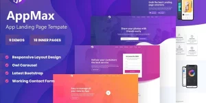 AppMax – is a responsive app landing page WordPress Theme. The demo template’s elegant design is perfect to showcase your app. It has all the necessary elements and pages to present your business. AppMax has 100% responsive design and is beautifully displayed on all devices. The template is based on…