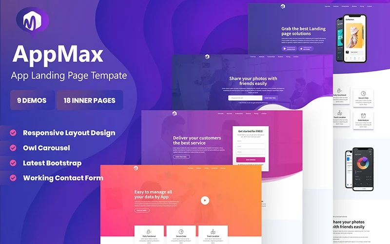 AppMax – is a responsive app landing page WordPress Theme. The demo template’s elegant design is perfect to showcase your app. It has all the necessary elements and pages to present your business. AppMax has 100% responsive design and is beautifully displayed on all devices. The template is based on…