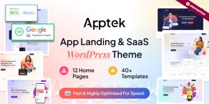 Apptek - App SaaS Theme: Craft the Perfect SAAS Experience If you're on the hunt for a sleek