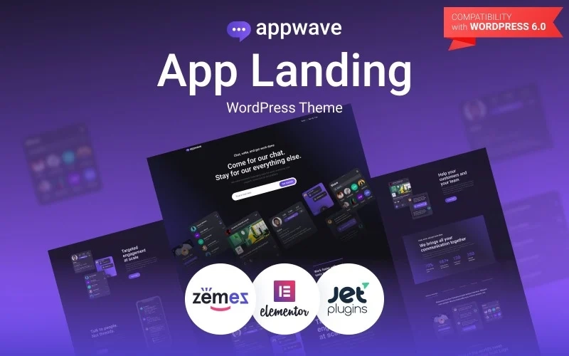 The most valuable and effective way of promoting your business is building a website. With the brand new app landing page template