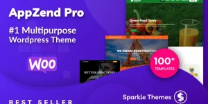 AppZend WordPress theme for multipurpose business themes. This is a very simple and very clean theme for any kind of site. This theme is very simple and user friendly to customize. The user can import more than 20+ samples with one click. It can be used by users for blogs