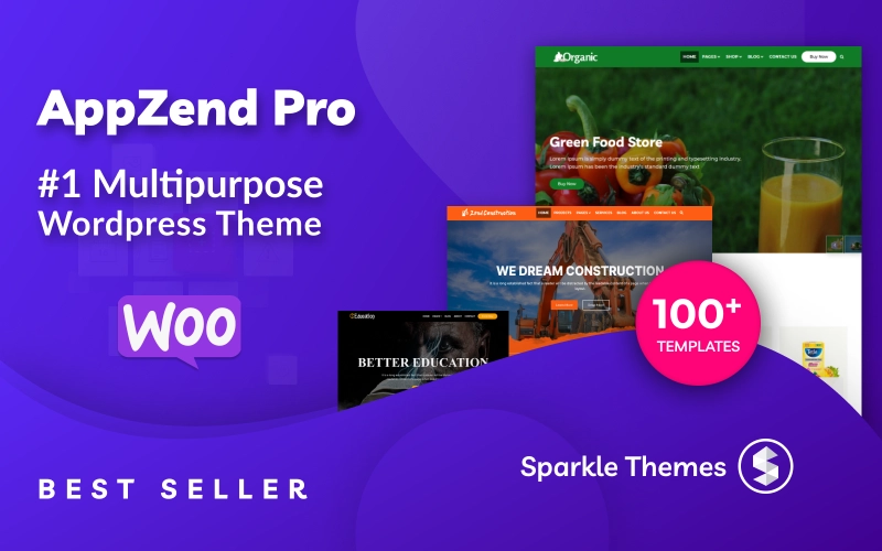 AppZend WordPress theme for multipurpose business themes. This is a very simple and very clean theme for any kind of site. This theme is very simple and user friendly to customize. The user can import more than 20+ samples with one click. It can be used by users for blogs