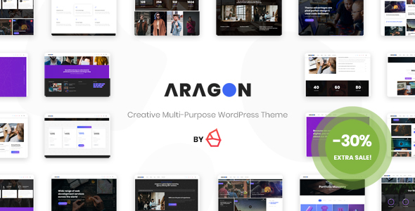 Elevate your WordPress site with Aragon - a versatile