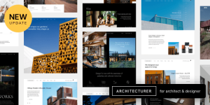 Discover the Architecturer WordPress theme tailored for architects and designers. Enjoy easy customization