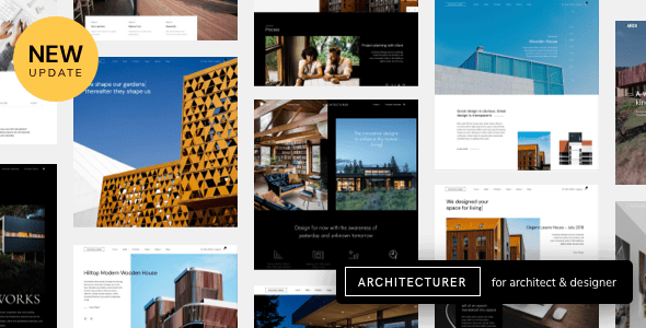 Discover the Architecturer WordPress theme tailored for architects and designers. Enjoy easy customization