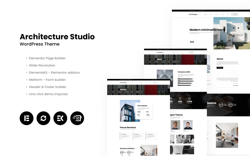 Architecture Studio for wordpress is now in our latest theme collection. A theme that can be used by home designers