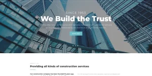 This fully responsive Construction Company WordPress Theme will help you to create a fully-functional