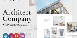 Searching for a striking and cutting-edge WordPress CMS theme that will help you digitize your business? Put away your search! Arcuse is an elegant and potent content management system (CMS) theme developed for architectural firms