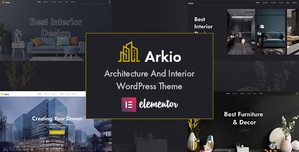 The Arkio: Architecture  Interior WordPress Theme is a beautifully designed theme specifically tailored for architecture and interior design businesses. If you’re looking to showcase your design prowess and attract clients with a stunning online presence