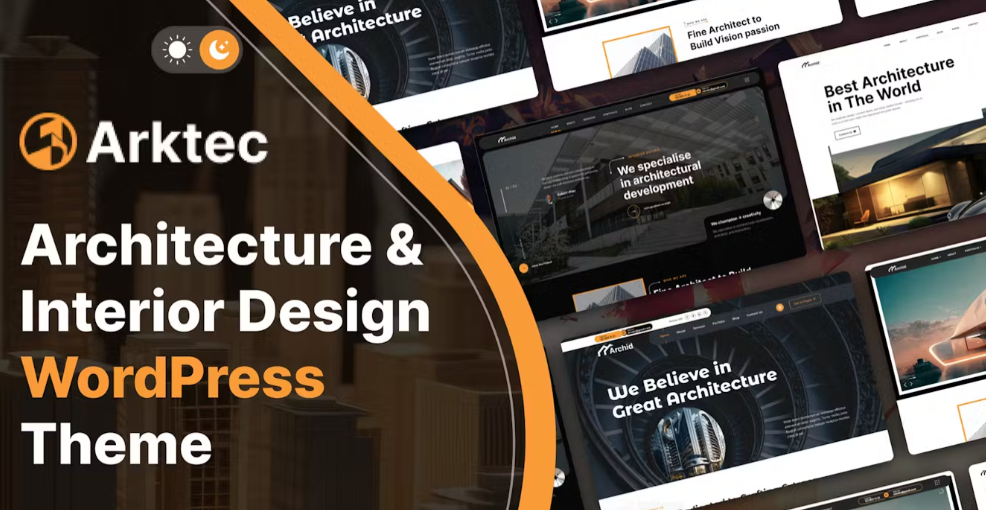 Discover Arktec – the ultimate Architecture  Interior WordPress Theme! With stunning designs