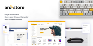 Arostore - Electronics Store WooCommerce Theme: Your Ultimate Tool for Online Success Introducing the Arostore - Electronics Store WooCommerce Theme! This impressive theme is designed to provide a seamless shopping experience for your customers while boosting your online store's presence. Whether you're selling electronics