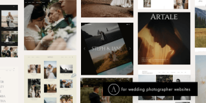 Artale | Wedding Photography WordPress Are you a wedding photographer on the lookout for the perfect digital showcase? Look no further than Artale | Wedding Photography WordPress theme. Designed with the aspiring wedding photographer in mind