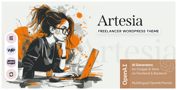 Artesia – WordPress Theme For Creatives: Elevate Your Online Portfolio The Artesia – WordPress Theme For Creatives is your ultimate companion for showcasing your artistic work online. Designed specifically for creative professionals