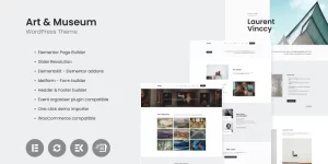 Artey - Art  Museum Theme is an easy-to-use WordPress theme to speed up your website creation for museum