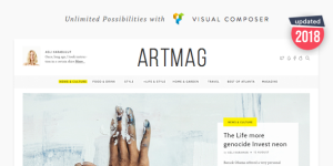 Artmag – Clean WordPress Blog  Magazine Theme Looking to level up your WordPress blog or magazine site with a clean and modern design? Look no further than the Artmag – Clean WordPress Blog  Magazine Theme! This theme brings a stylish and clutter-free layout