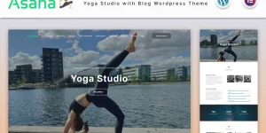 Asana is a well-adapted WordPress theme that is perfect for a business like yoga