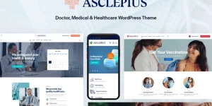 Multi-concept Medical  Healthcare WordPress Theme Asclepius is a modern stylish Medical WordPress theme. It will match your projects for hospital