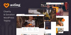 Asting Charity  Donation WordPress Theme Looking to create a compassionate and engaging platform for your charity or donation initiatives? The Asting Charity  Donation WordPress Theme is here to bring your vision to life. Designed specifically for non-profit organizations