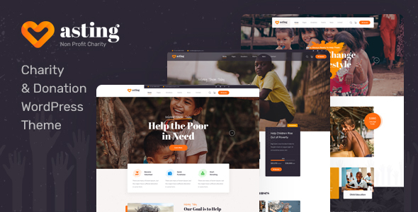 Asting Charity  Donation WordPress Theme Looking to create a compassionate and engaging platform for your charity or donation initiatives? The Asting Charity  Donation WordPress Theme is here to bring your vision to life. Designed specifically for non-profit organizations