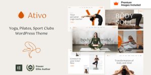 Ativo - Yoga  Pilates WordPress Theme Hey WordPress fanatics! Have you been searching for the perfect theme to elevate your yoga or pilates website? Look no further because the Ativo - Yoga  Pilates WordPress Theme is here to make your life easier and your website stunning. Whether you're…