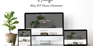 The Aulietta WordPress theme has modern and sophisticated design elements for small businesses