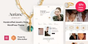 Auriane – Handcrafted Jewelry Store WordPress Theme Are you in search of a dazzling WordPress theme to showcase your handcrafted jewelry? Look no further because the Auriane – Handcrafted Jewelry Store WordPress Theme is here to help. Designed with elegance and functionality in mind