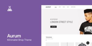 Aurum - Minimalist Shopping Theme is your go-to solution for creating a sleek