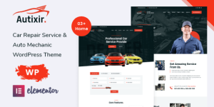 Discover the Autixir Car Services WordPress Theme The Autixir Car Services WordPress Theme is a game-changer for automotive-related businesses looking to enhance their online presence. Its sleek design